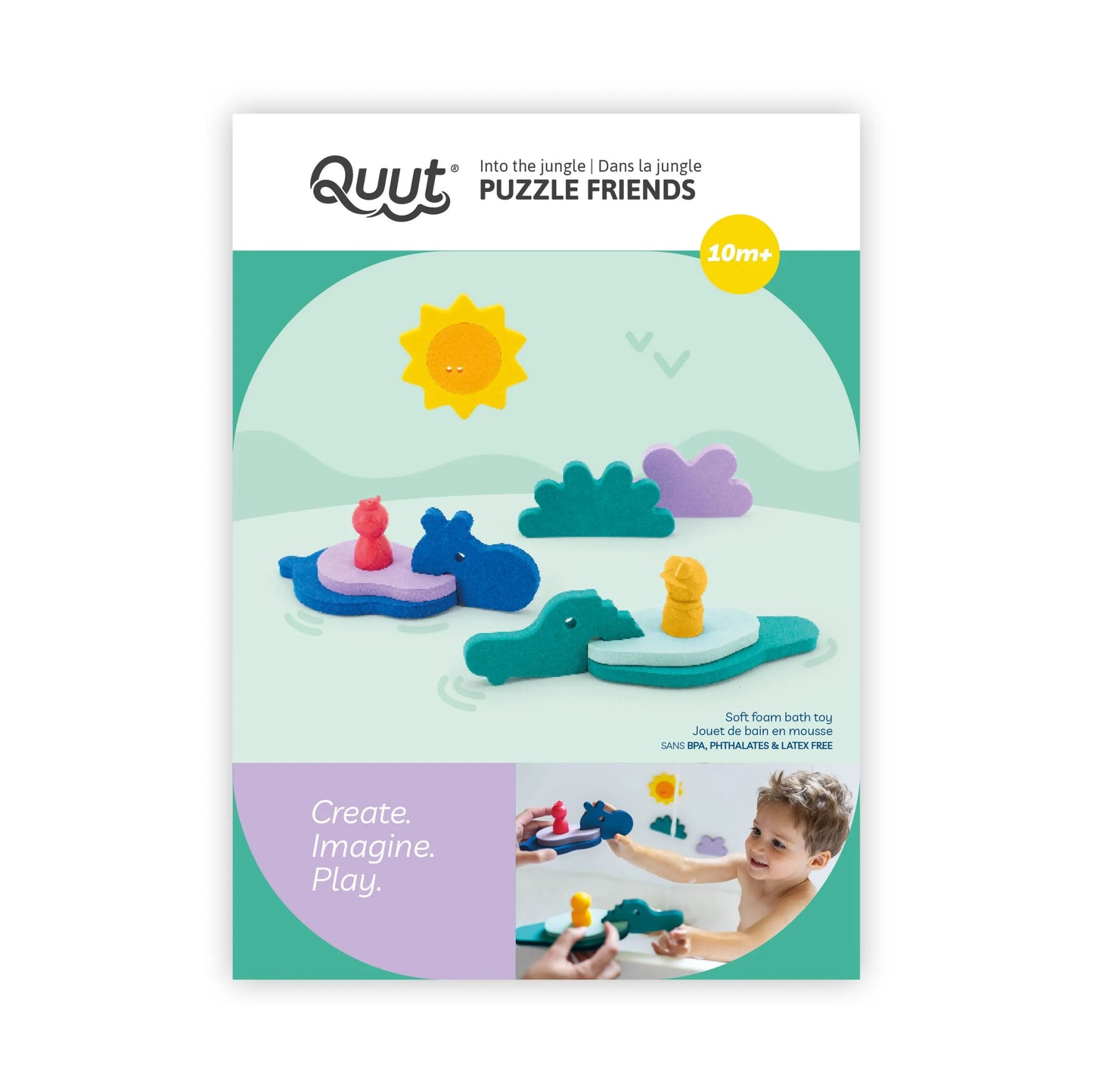 Jeu de bain - Puzzle Friends