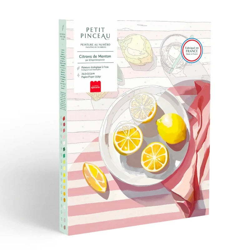 Kit de Peinture au numéro - Citrons de Menton