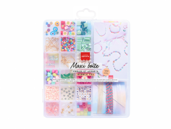 Maxi Boîte Perles Heishi - 16 couleurs