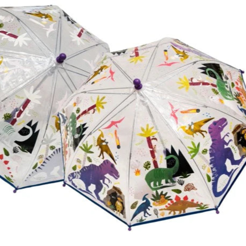 Parapluie enfant - Dino Transparent