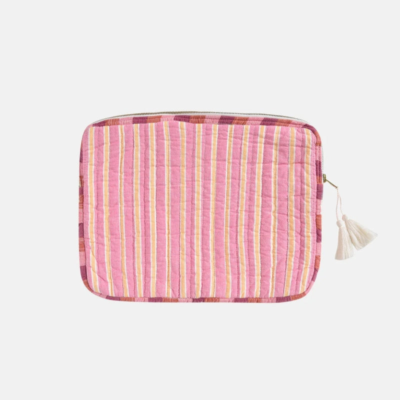 Housse Ordinateur - Hoa - Cream Sun pink st