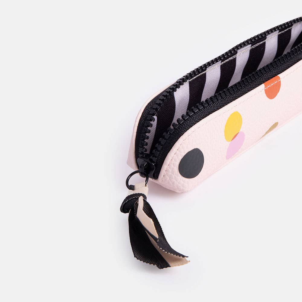 Trousse à crayons Pale Pink Dotty