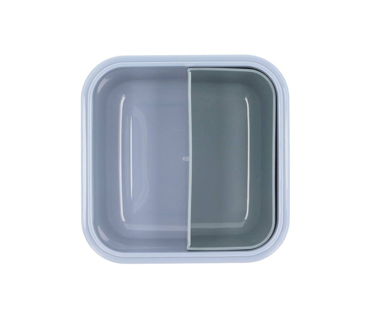 Boîte à lunch scolaire pour enfants Stripes Blue