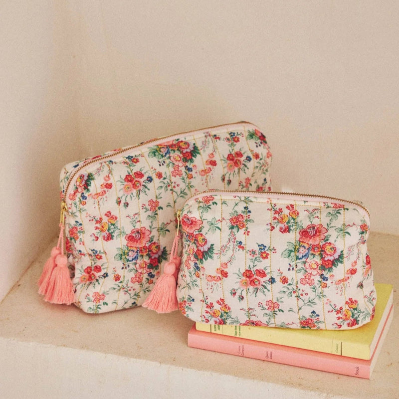 Trousse en tissu - cream Rosa Festa