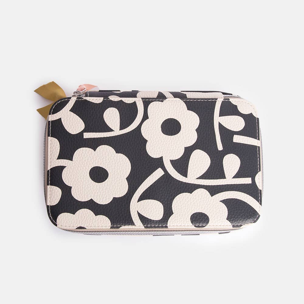 Trousse de maquillage Carcoal Mono Flower