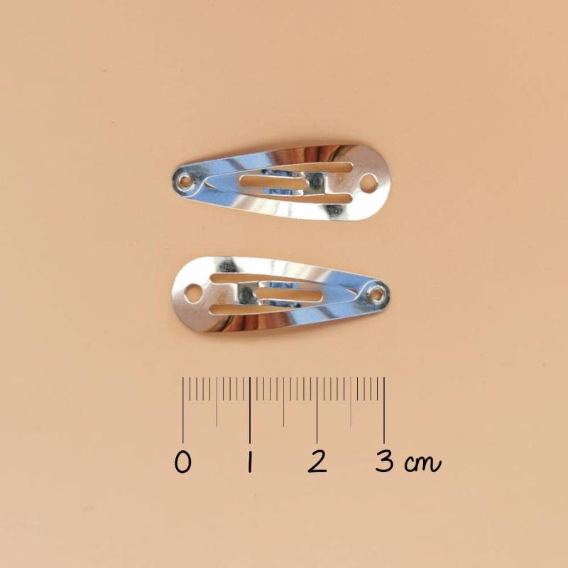 Barrettes mini papillon - Liberty Poppy Forest (paire)