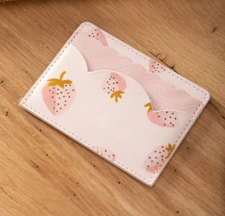 Porte-cartes - Fraises