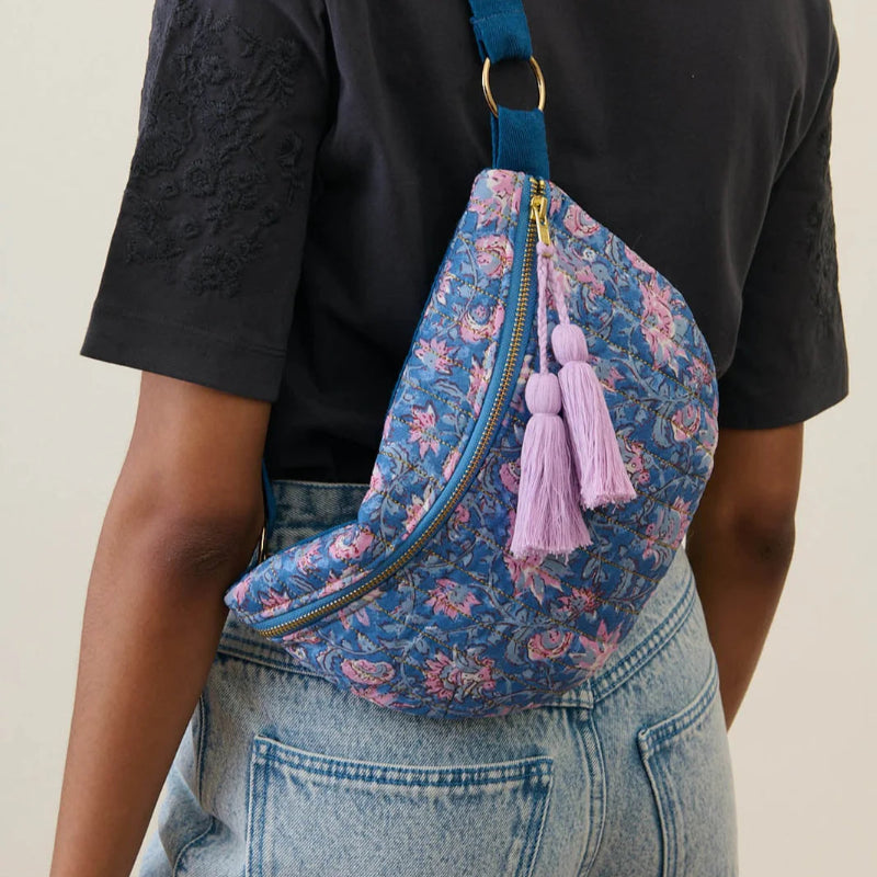 Sac banane Gaby - Blue Capri Cove