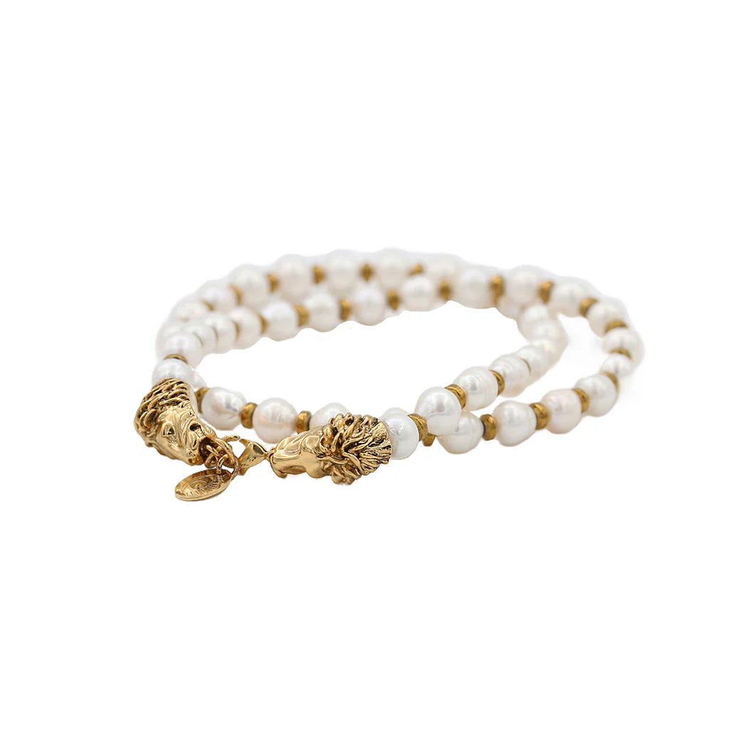 Collier enfilade Aya Nacre
