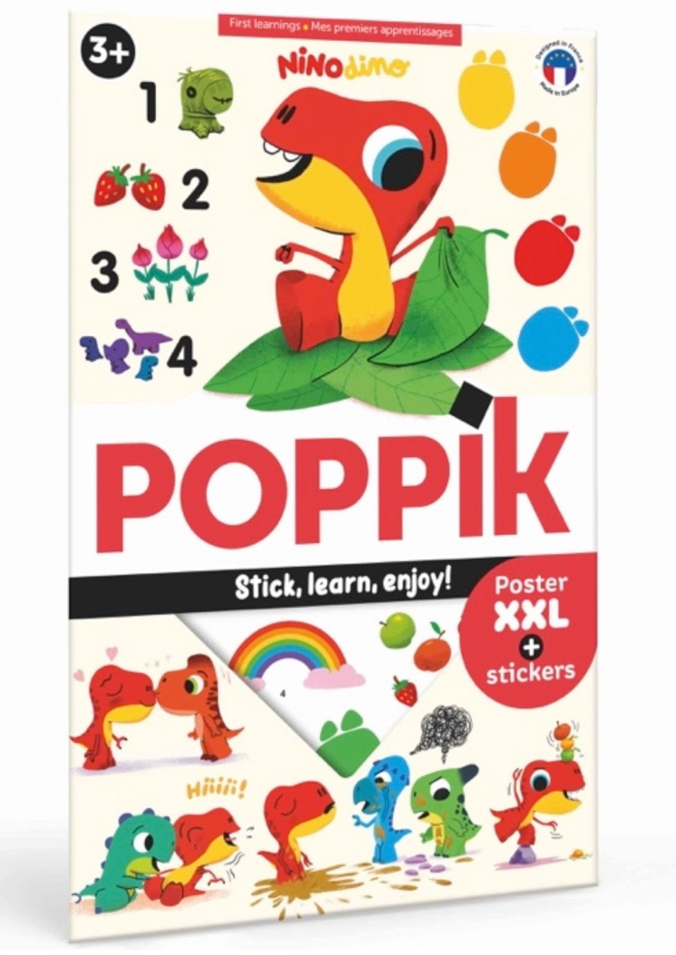 Mes premiers apprentissages - 60 stickers repositionnables