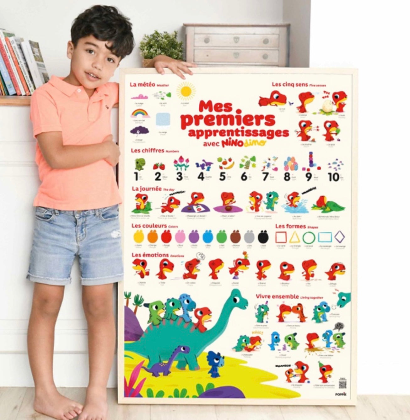 Mes premiers apprentissages - 60 stickers repositionnables