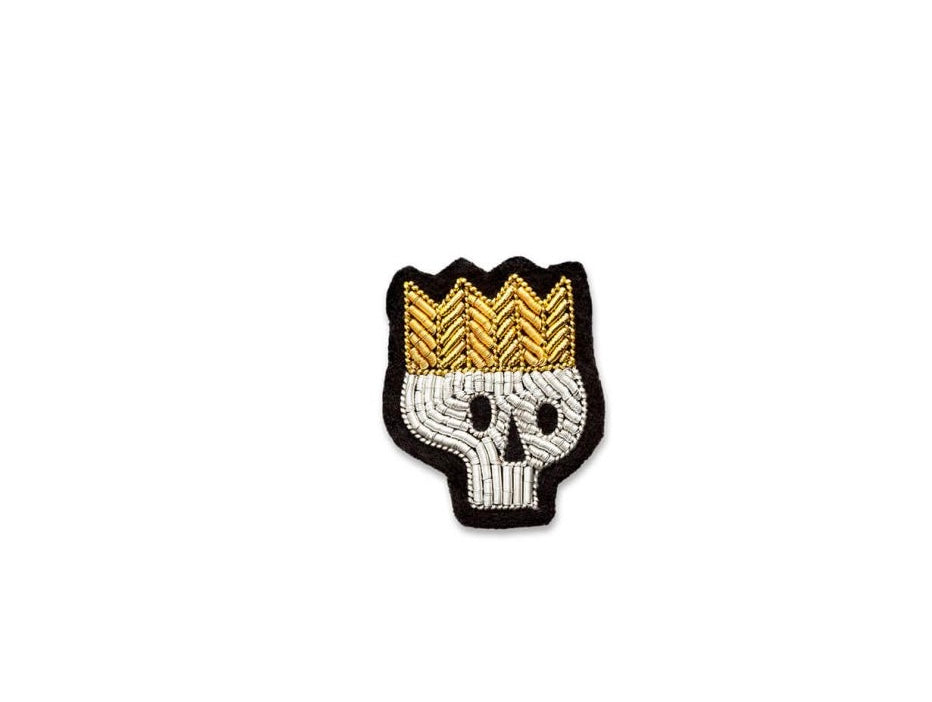 Broche brodée main - Hamlet