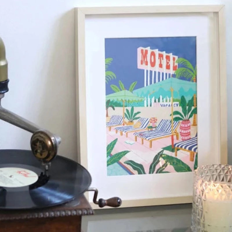 Kit de Peinture au numéro - The Motel Pool