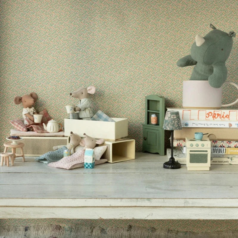 Souris Petit Frère dans sa boîte assortie