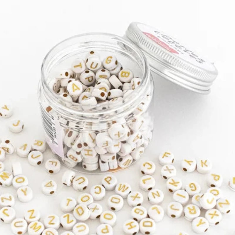 Pot de Perles Lettres