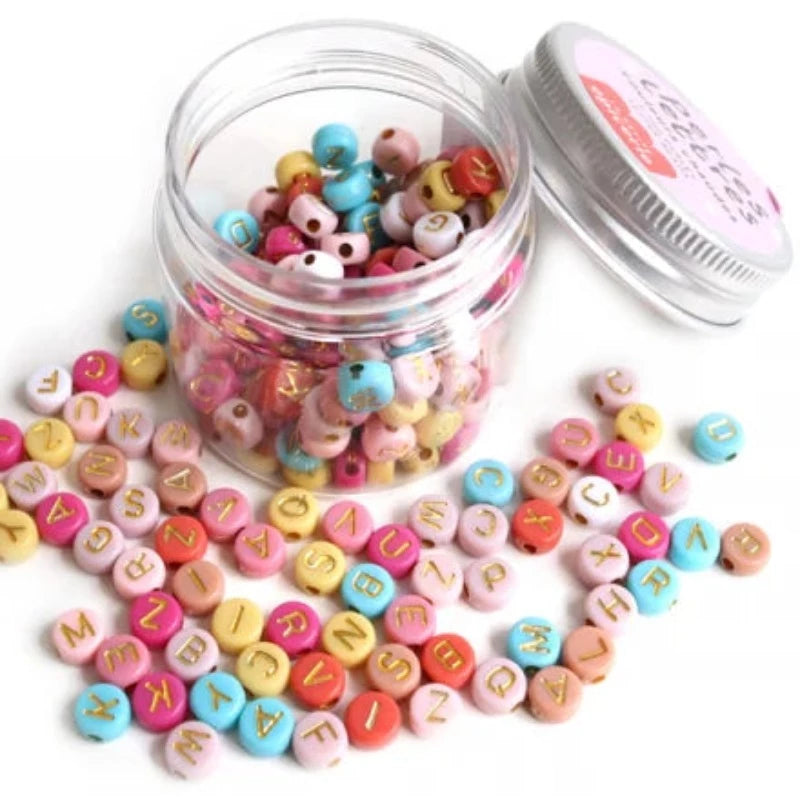 Pot de Perles Lettres
