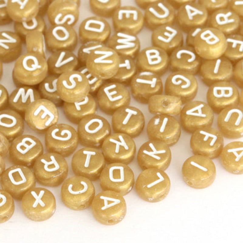 Pot de Perles Lettres