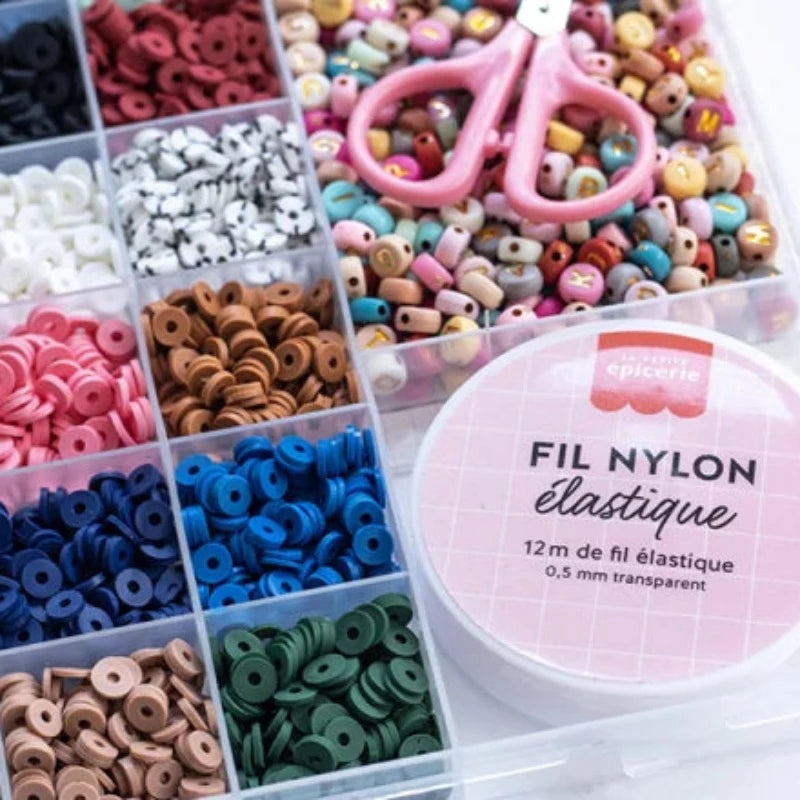 Maxi Boîte Perles Heishi - 16 couleurs