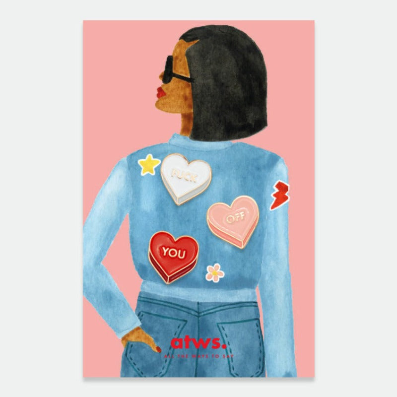 Avec humour et style, la marque All The Ways To Say arbore un design unique et décalé, toujours très coloré. Découvrez ces 3 petits pin’s cœurs rouge, rose et blanc. La marque française All The Ways To Say est une marque féminine et colorée !