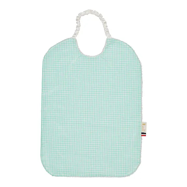 Bavoir enduit col élastique