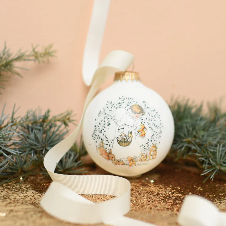 Boule de Noël - La Ronde des Lapins