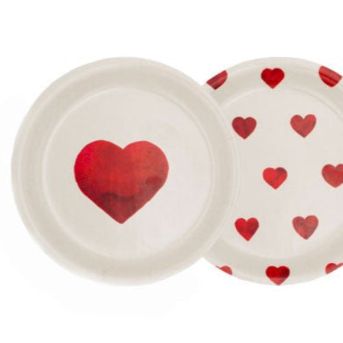Duo plateaux ronds - Coeur