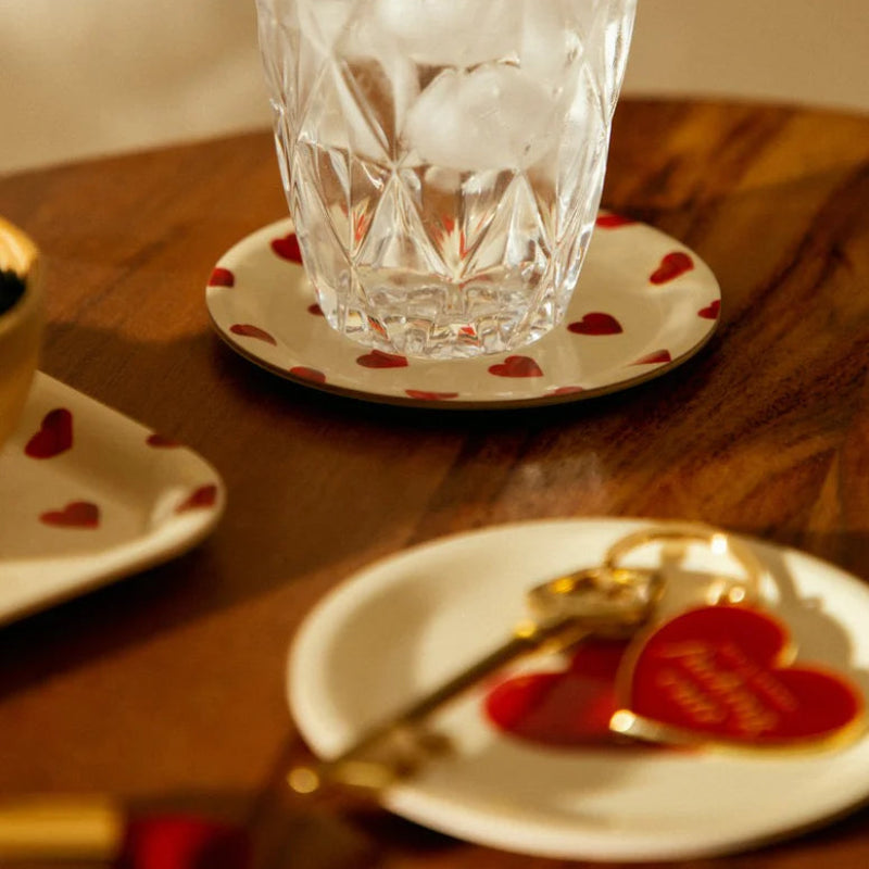 Duo plateaux ronds - Coeur