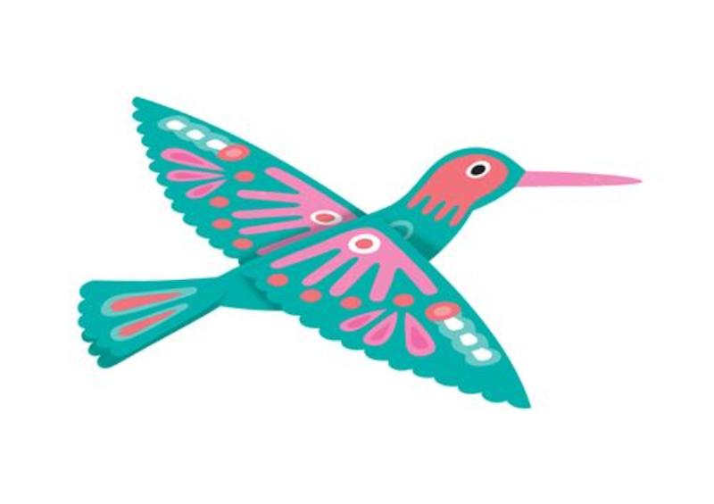 Les Ateliers Omy - 1, 2, 3 FLY ! 6 animaux volants à créer