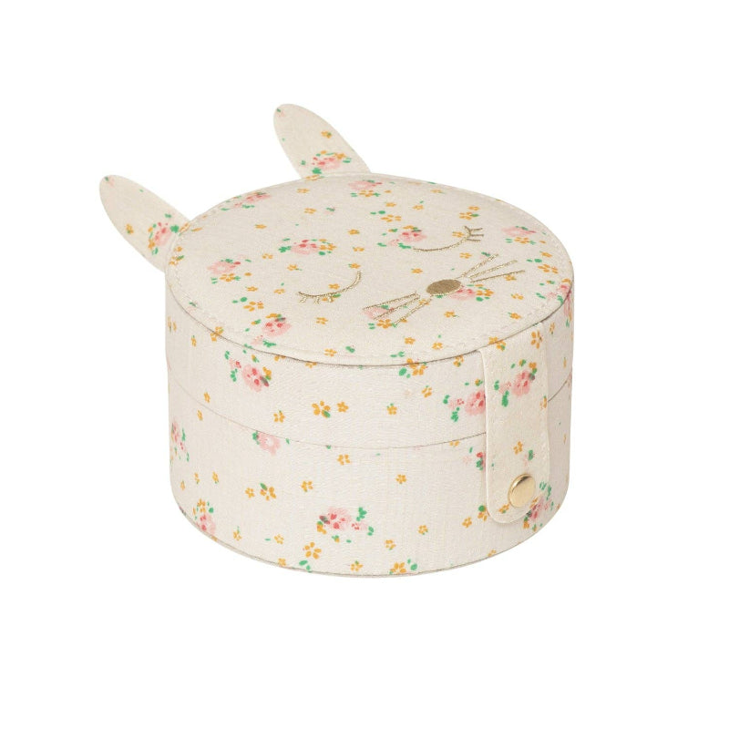 Boîte à bijoux Lapin Fleur Minuscule