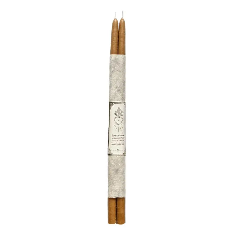 Bougie - 38 cm - Vieil Or