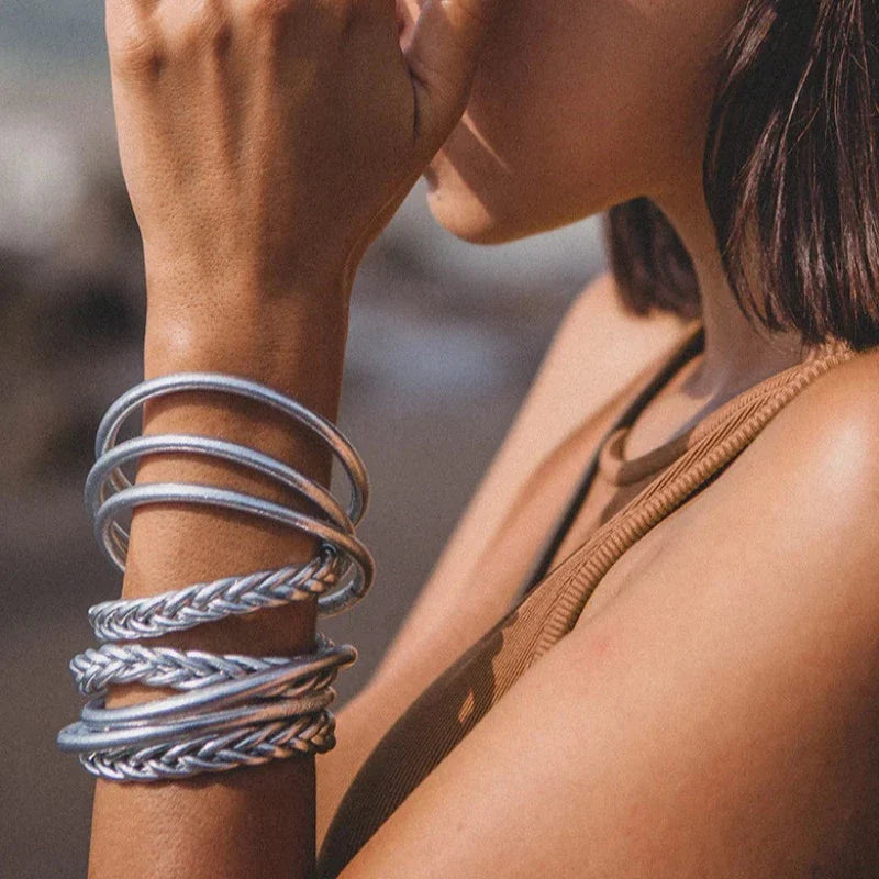 Bracelet Bouddhiste - Kumali Mantra - Argent
