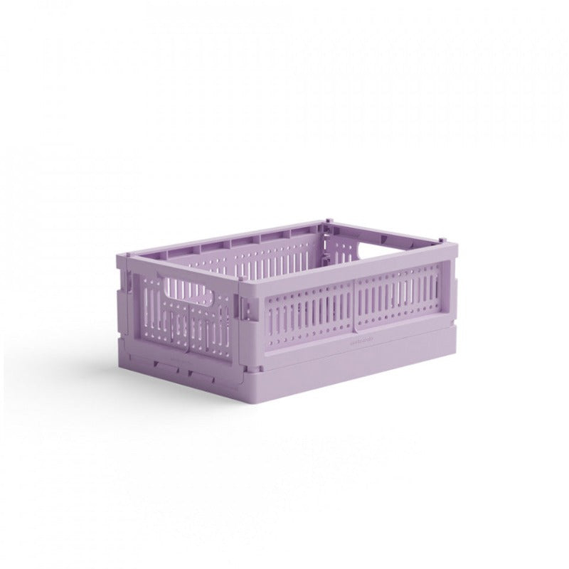 Caisse pliable de rangement - Mini - Lilas