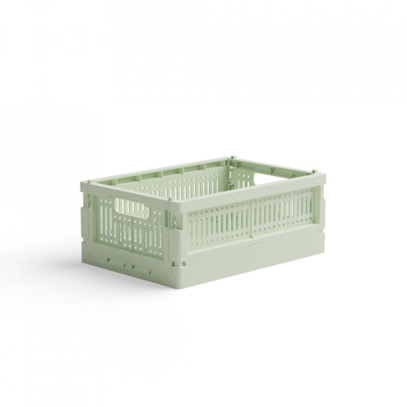 Caisse pliable de rangement - Mini - Spring Green