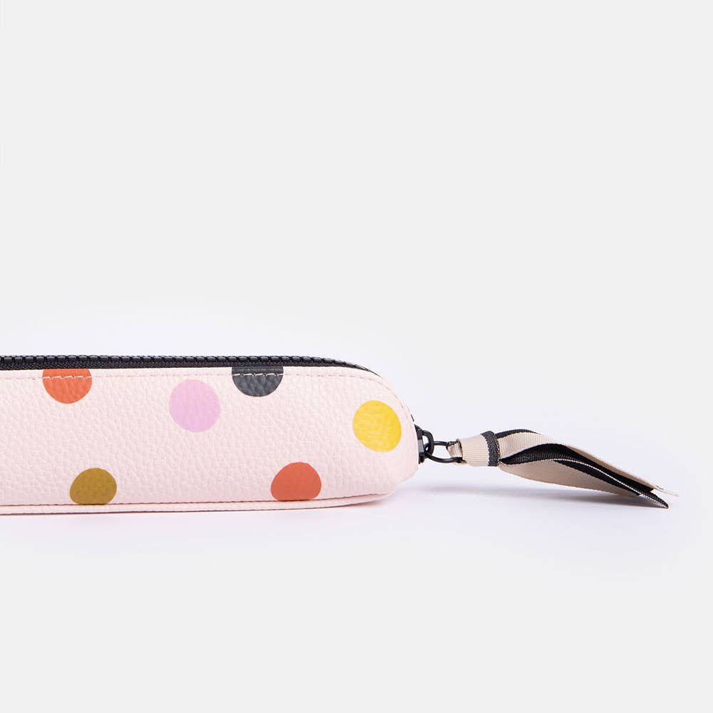 Trousse à crayons Pale Pink Dotty