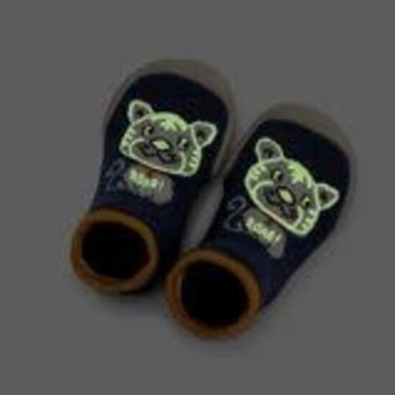 Chaussons Chat ou Tigre Phosphorescents