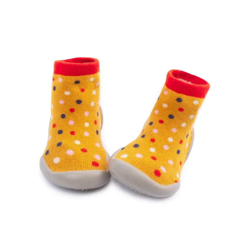 Chaussons chaussettes collegien pop art