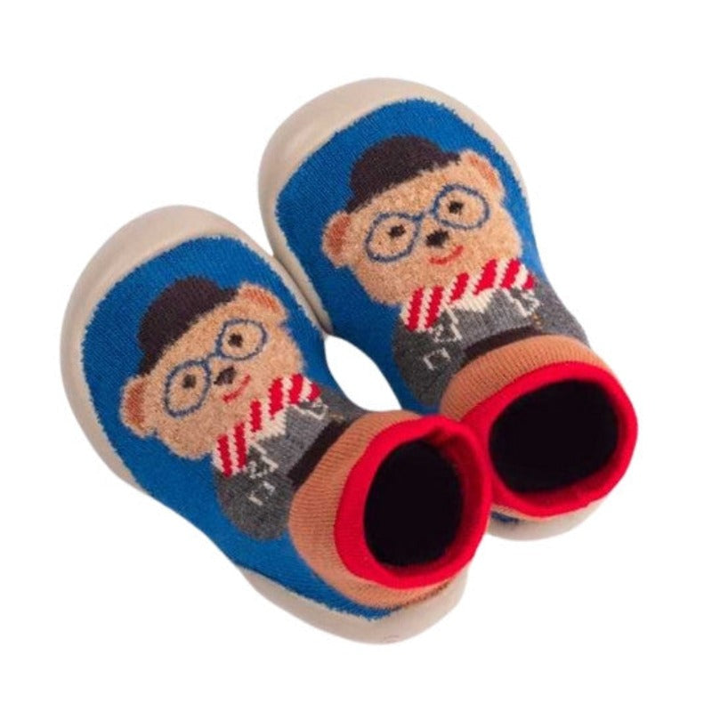 Chaussons chaussettes Teddy de la marque Collégien Made In France.