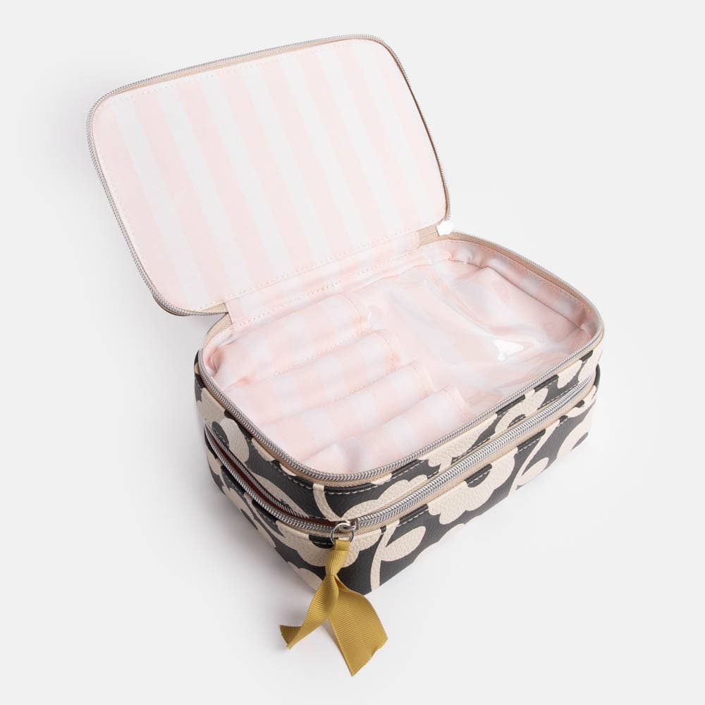 Trousse de maquillage Carcoal Mono Flower