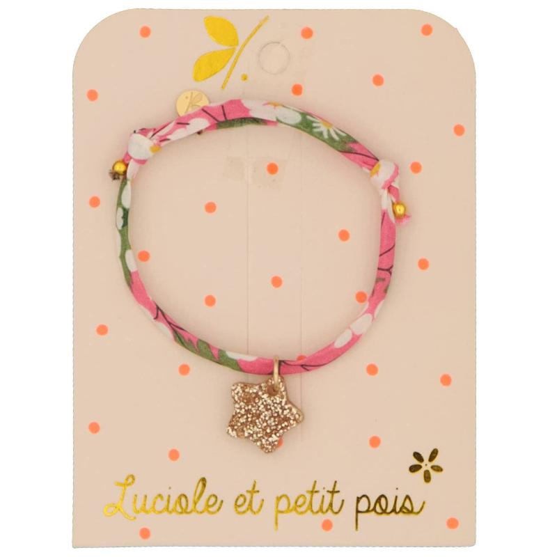 Bracelet Liberty Betsy pivoine (étoile or)