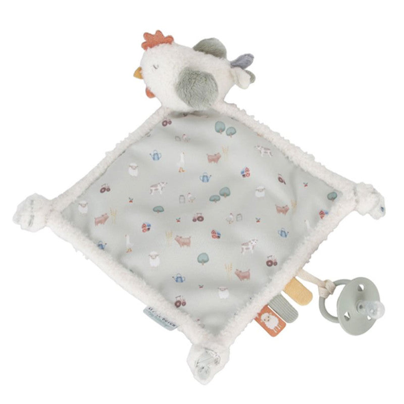 Une nouveauté Little Dutch, Cot, cot, cot ! Découvrez cette petite poulette qui adore jouer. Elle partagera avec votre bébé plein d’aventures. Sympathique et câline, cette petite poule réalisée à partir de matériaux merveilleusement doux, deviendra indéniablement le Compagnon idéal de votre tout-petit.