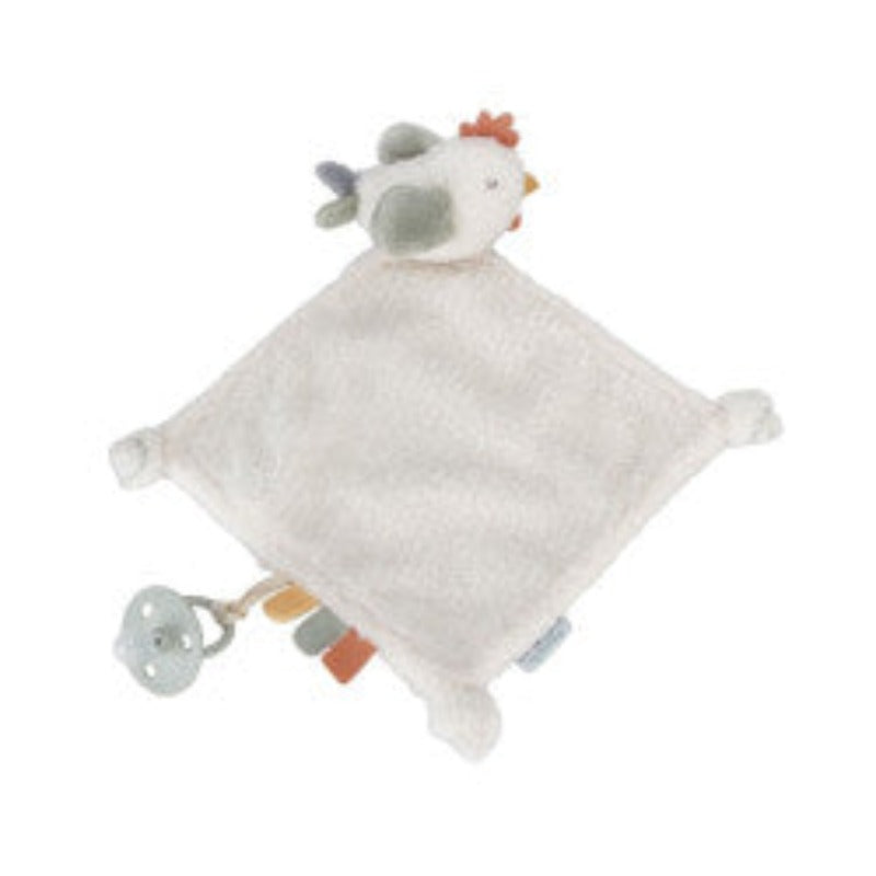 Une nouveauté Little Dutch, Cot, cot, cot ! Découvrez cette petite poulette qui adore jouer. Elle partagera avec votre bébé plein d’aventures. Sympathique et câline, cette petite poule réalisée à partir de matériaux merveilleusement doux, deviendra indéniablement le Compagnon idéal de votre tout-petit.