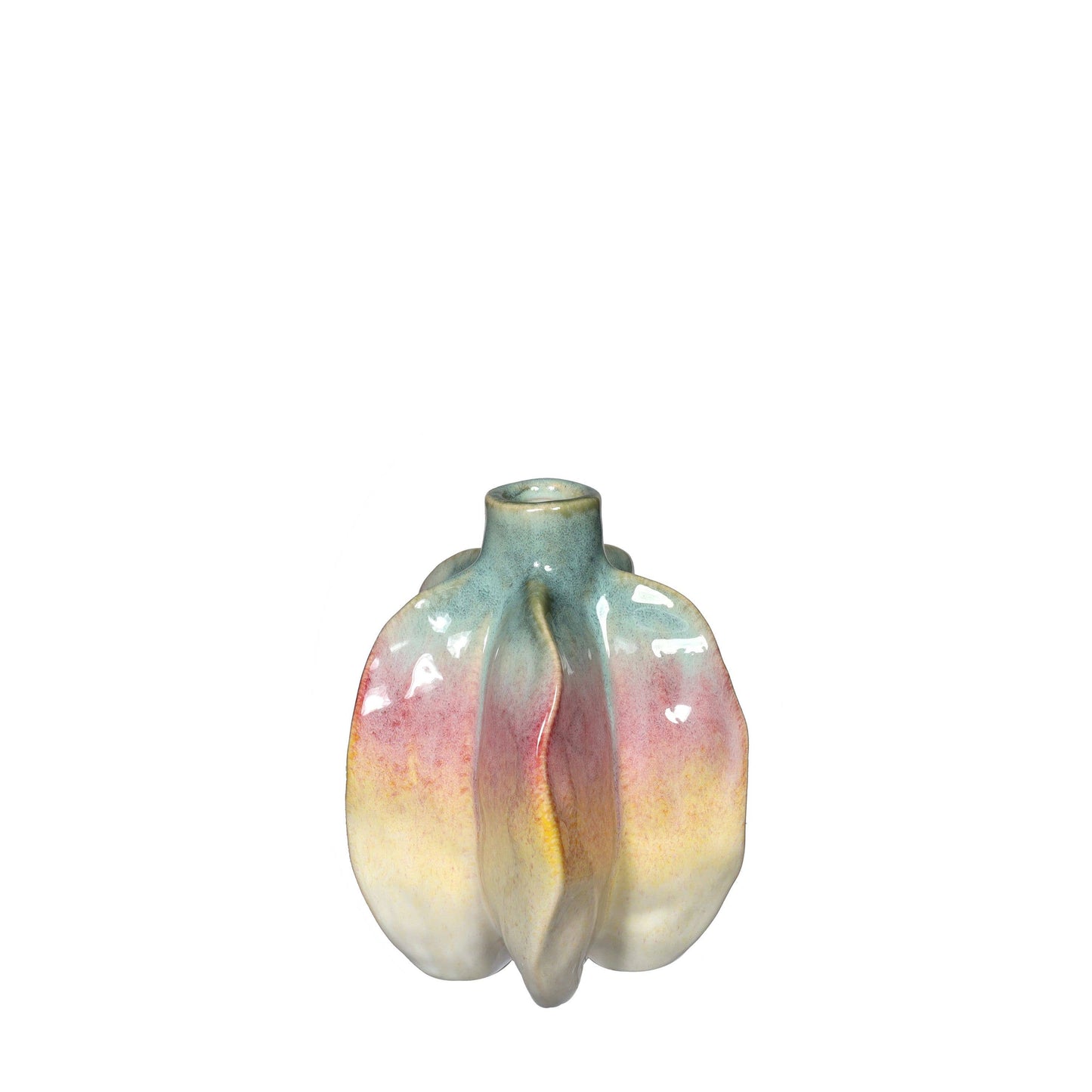 Vase Carambole Arc-en-ciel