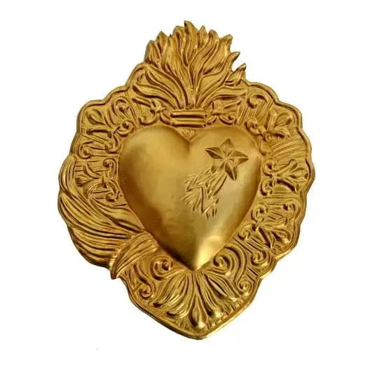 Coeur Ex-Voto - Étoile filante Or