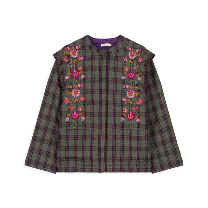 Veste Maura - Green Tartan