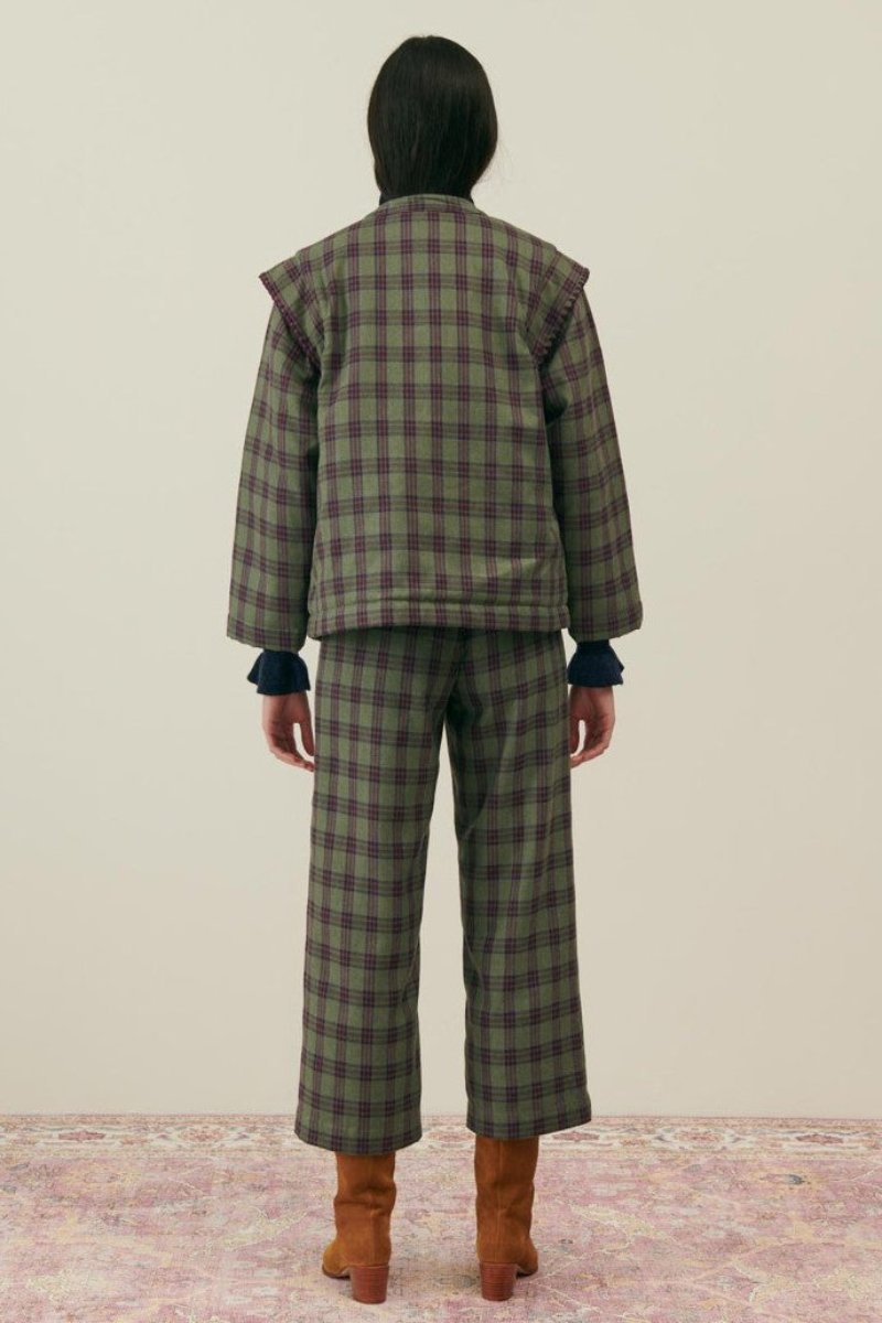 Veste Maura - Green Tartan
