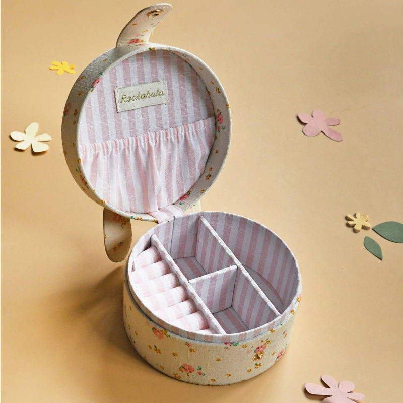 Boîte à bijoux Lapin Fleur Minuscule