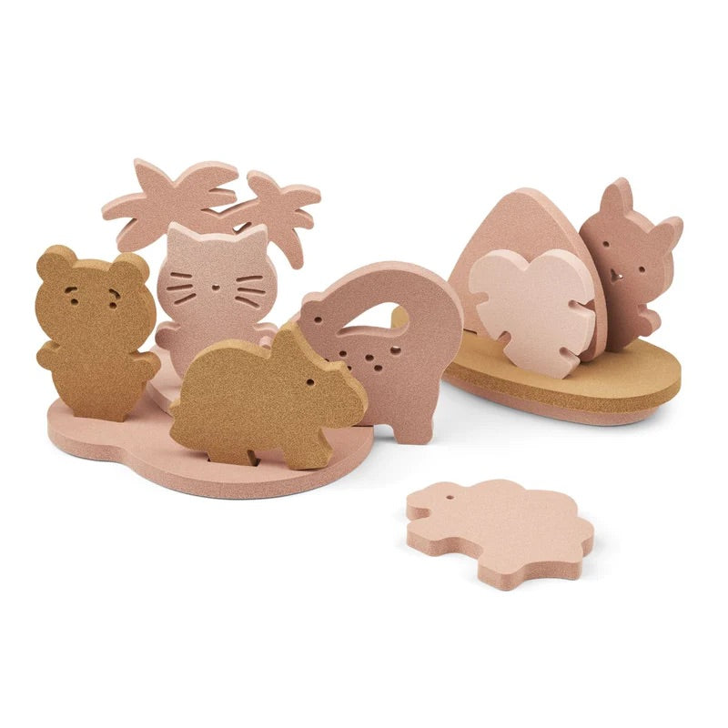 Jouets pour le bain George en mousse