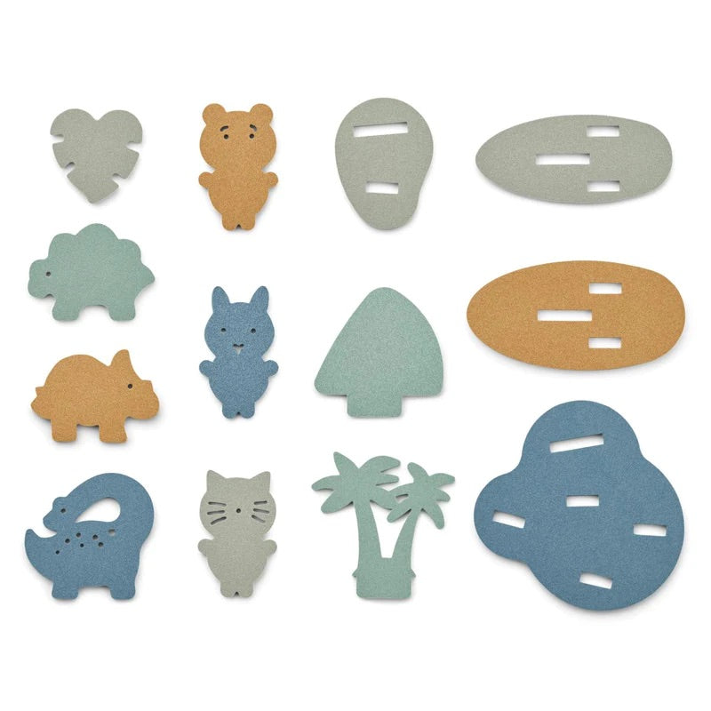 Jouets pour le bain George en mousse