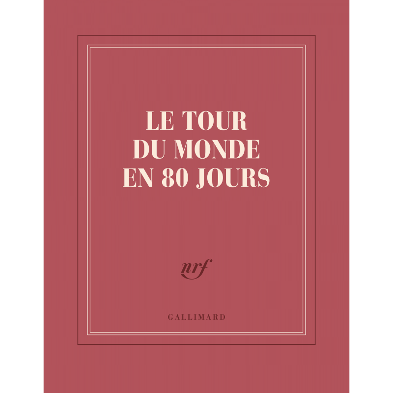 Carnet carré "Le Tour du Monde en 80 jours"