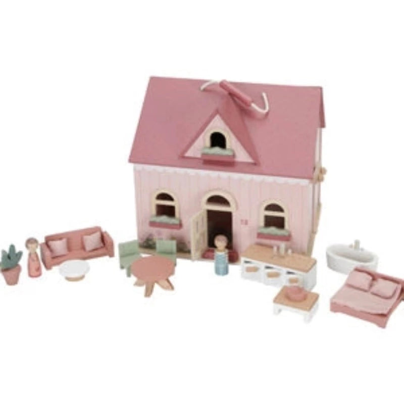 Maison de Poupée en Bois